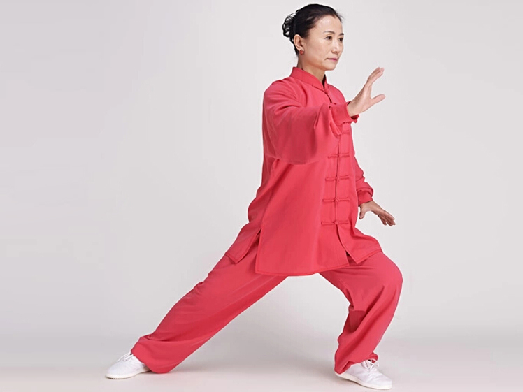 Tai Chi Clothing Long-sleeve Casual Style Linen Suit